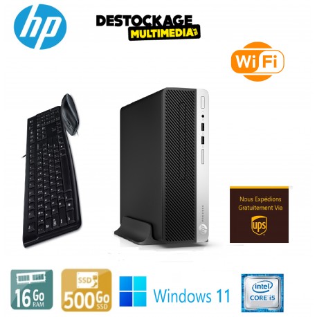 HP PRODESK 400 G4 NTEL CORE I5-6500 8 GO 256SSD ECRAN HP 22 POUCES WINDOWS 10 PRO 64 HP PRODESK 400 G4 NTEL CORE I5-6500 8 GO 256SSD ECRAN HP 22 POUCES WINDOWS 10 PRO 64