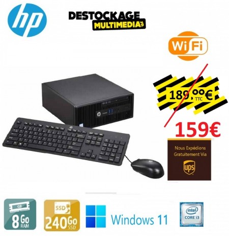 Pc de bureau reconditionne wifi - Cdiscount