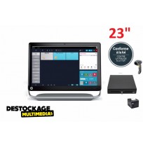 Pack Caisse Enregistreuse Tactile HP SMARTouch Tous Commerces aux normes loi 2018