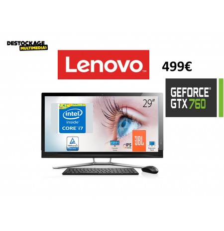 Lenovo IdeaCentre B750 Intel® Core™ i7 i7-4790 29" 8 Gb DDR3 2 To SSHD  NVIDIA® GeForce® GTX 760A Windows 11