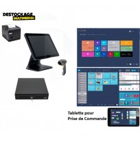 PACK CAISSE ENREGISTREUSE TACTILE TOUS COMMERCES CORE I5 SSD SANS ABONNEMENT