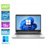 HP ProBook 450 G7 15 Core i5 10TH  - SSD 512 Go - 16 Go - Windows 11
