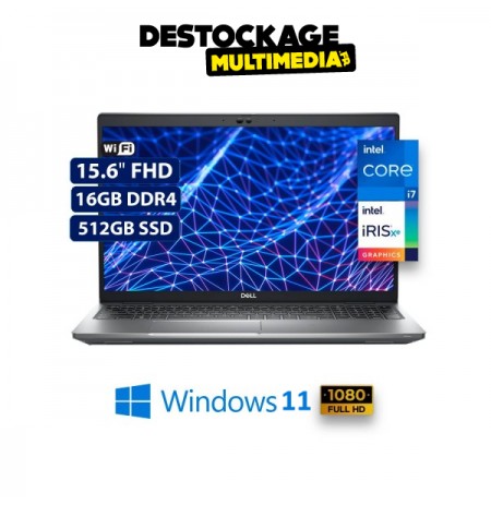 Dell Latitude 5530 15 Core i5 3.3 GHz - 12eme SSD 256 Go - 16 Go-Windows 11