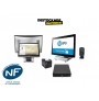 Pack Caisse Tactile HP Rp9 Complet Avec Logiciel NF Afficheur Client Publicitaire Sans Abonnement