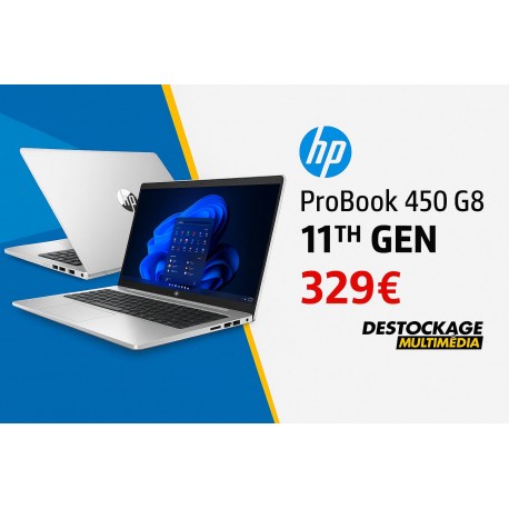 HP PROBOOK 450 G8 CORE i3 11 GEN 8 GB 256 SSD WINDOWS 11WIFI BLUETOOTH OFFICE 365