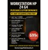 Workstation HP Z4 G4 i7-9800X | 64Go RAM | 1To SSD + 3To HDD | Quadro P2000 | Windows 11 Pro