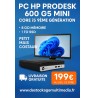 HP ProDesk 400 G5 Intel® Core™ i5 de 9e génération 8 Go DDR4 1 To SSD Écran HP 22 Wifi Windows 11
