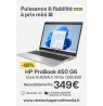 HP ProBook 450 G6  Core i5-8254U 16 Go  256 Go SSD  Windows 11 Pro