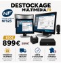 Pack Caisse Tactile HP Rp9 Complet Avec Logiciel NF Afficheur Client Publicitaire Sans Abonnement