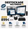 Pack Caisse Tactile HP Rp9 Complet Avec Logiciel NF Afficheur Client Publicitaire Sans Abonnement