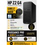 HP Z2 G4 reconditionnée Core i7 8e génération 32 Go 512 Go 3TB HDD Quadro P4000 Wifi Windows 11 Professional