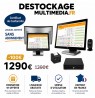Pack Caisse Tactile HP Rp9 Complet Avec Logiciel NF Afficheur Client Publicitaire Sans Abonnement