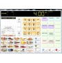 Pack caisse enregistreuse tactile 20 pouces tous commerces avec logiciel au norme