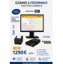 Pack caisse enregistreuse tactile 20 pouces tous commerces avec logiciel au norme