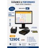 Pack caisse enregistreuse tactile 20 pouces tous commerces avec logiciel au norme