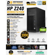 Hp Z240 Core i7-6700 32Gb 500 SSD 3 TB NVIDIA QUADRO P2000 5 GB Windows 11 Wifi