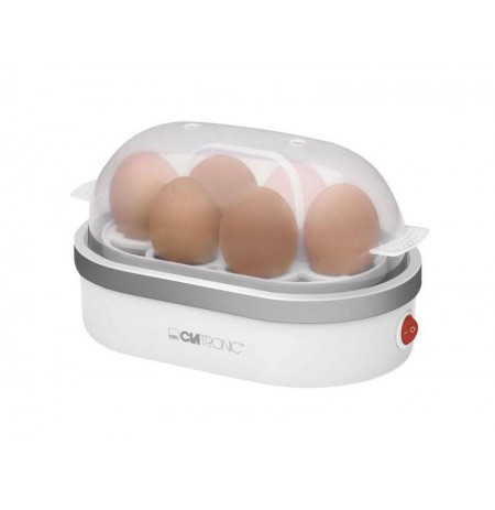 Autocuiseur 6 oeufs Clatronic EK 3497 blanc-argenté