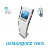 Borne Tactile Interactive Ticketing Personnalisable Avec Wifi