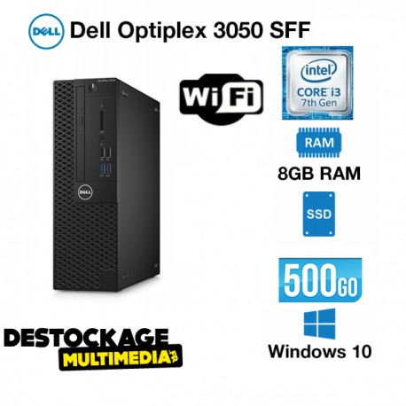Dell-optiplex-3050-core-i3-6100-3.7ghz-8gb-256-go-ssd-500-go-hdd-wifi-office365-windows-10-pro