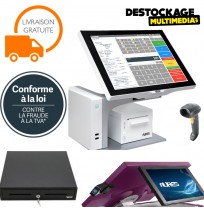 Pack Caisse Enregistreuse Tactile Aures Sango Core i5 SSD Tous commerces aux normes
