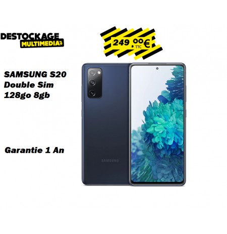 SAMSUNG GALAXY S20 SM-G980F/DS 128GO 8GB DOUBLE SIM DEBLOQUE