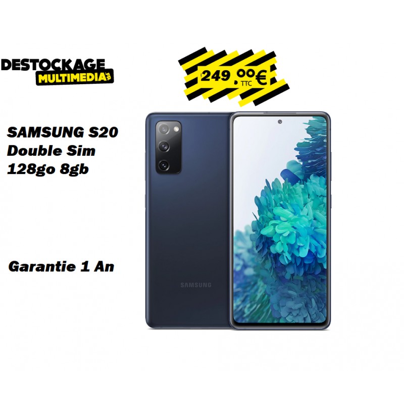 SAMSUNG Smartphone Galaxy S20 FE 5G Bleu 128 Go pas cher 